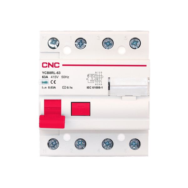 Elektromagnetinis RCCB YCB8RL-63