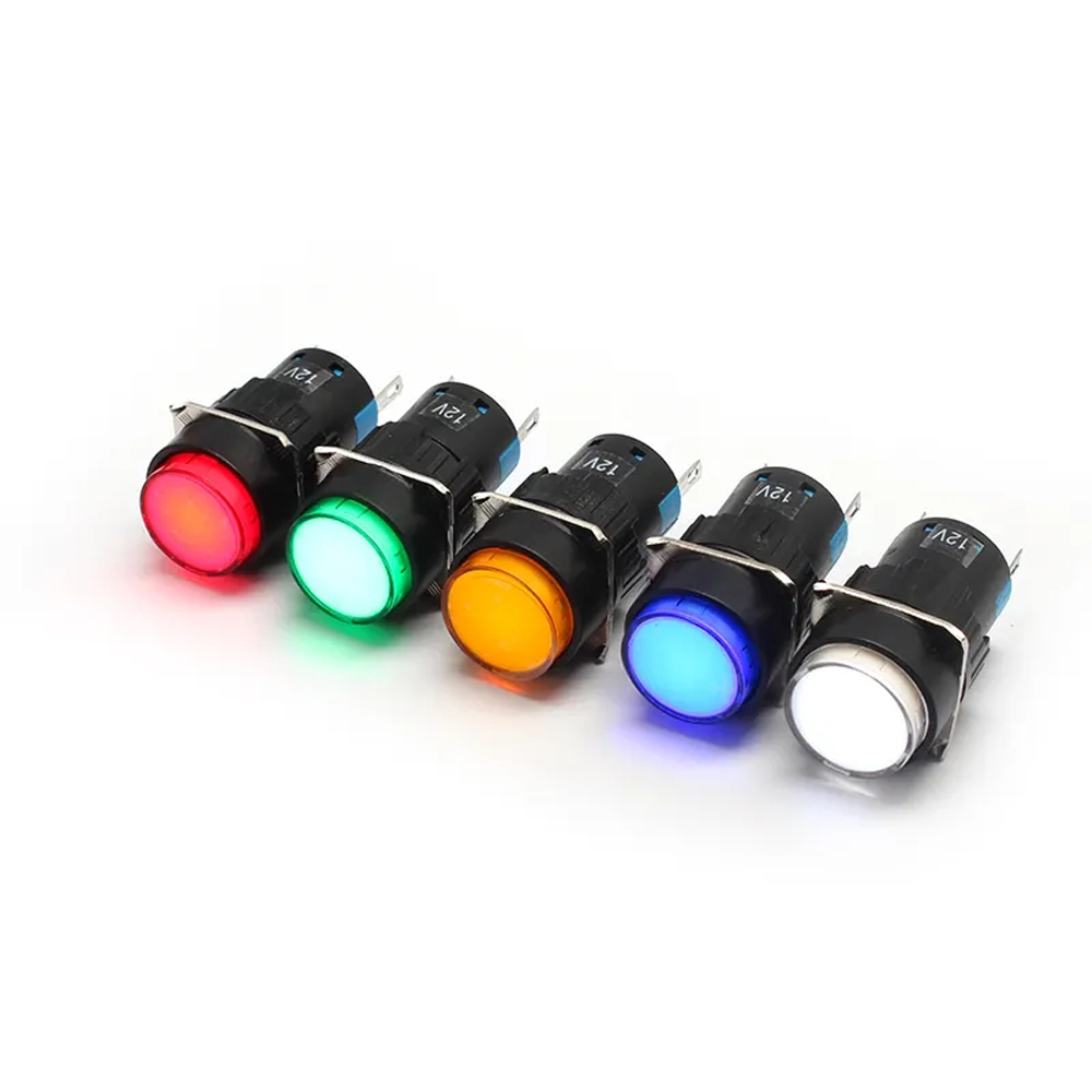 AD16 Push-button Switch and Indicator Light