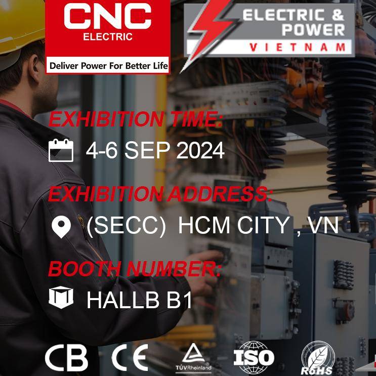 CNC Electrics à Ep Vietnam 2024 - Innovazioni chì porta in suluzioni elettriche è putenza