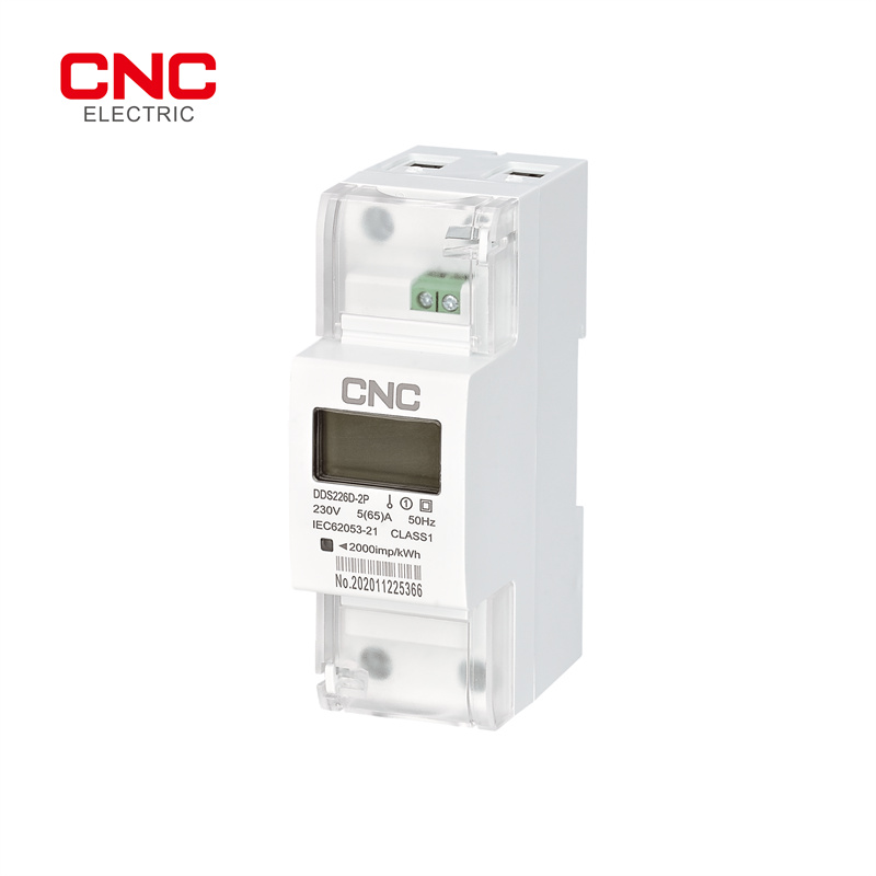 Dds226d-2p din-riles single-phase meter