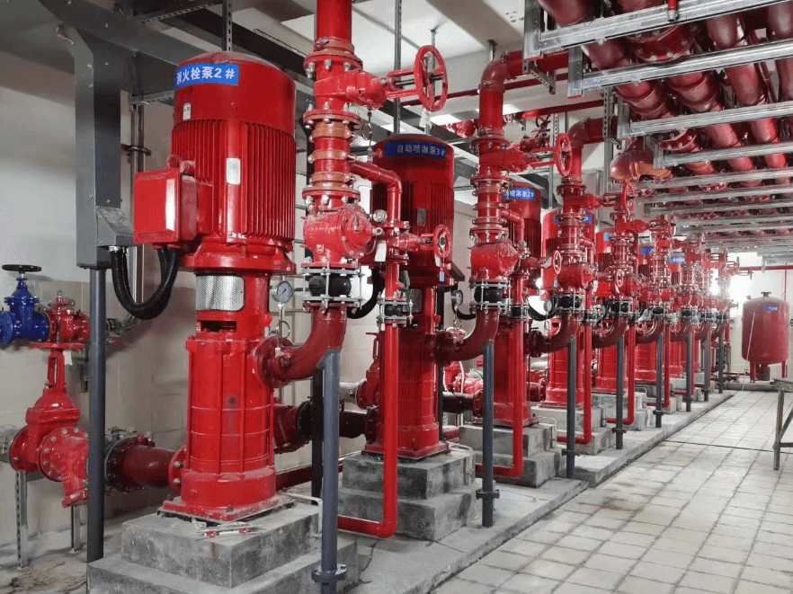 Fire pump control system>