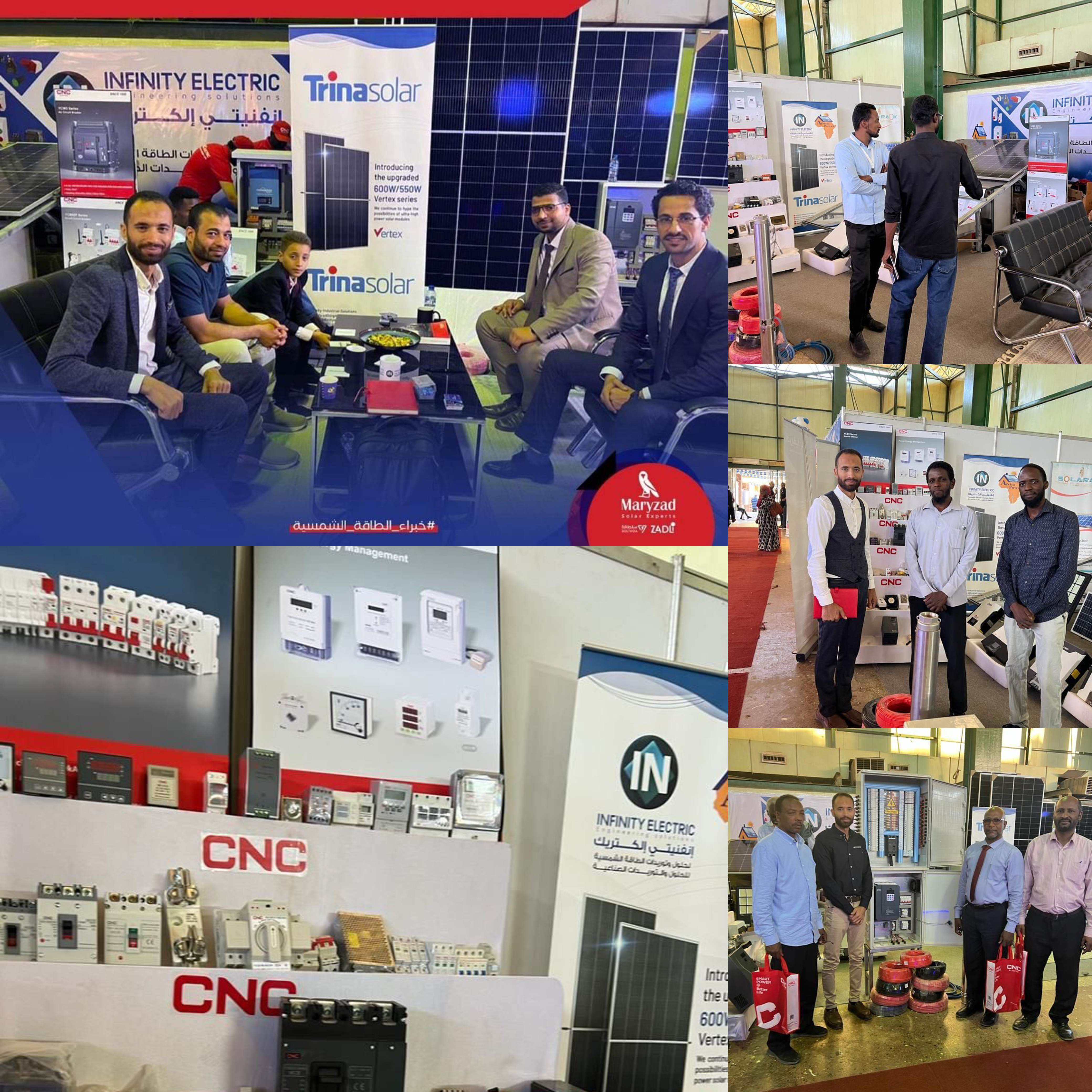 Hội chợ quốc tế CNC Khartoum |thiết kế gian hàng mang tính tương tác và nổi bật tại Hội chợ A-Tech