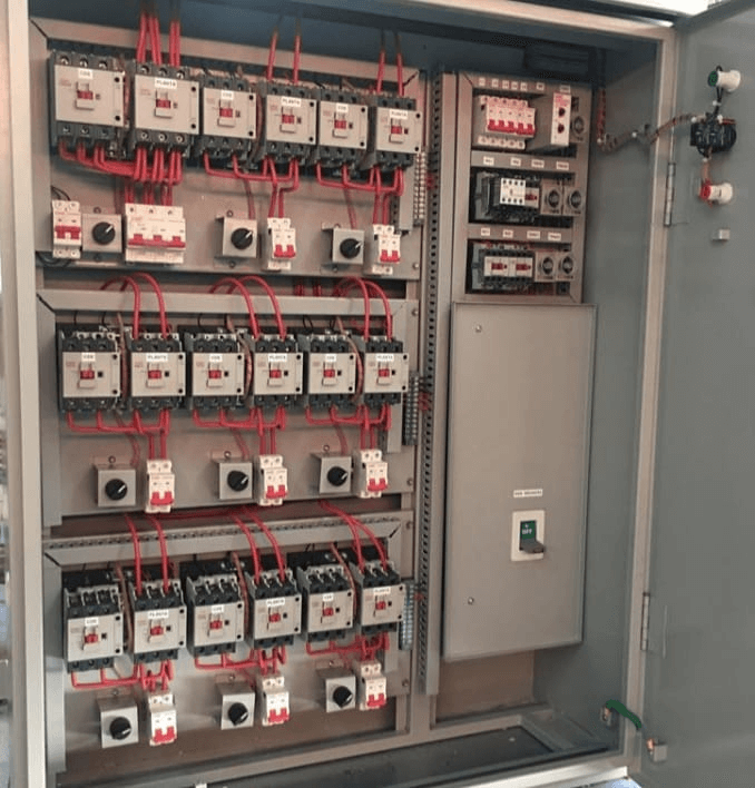 Lift control cabinet