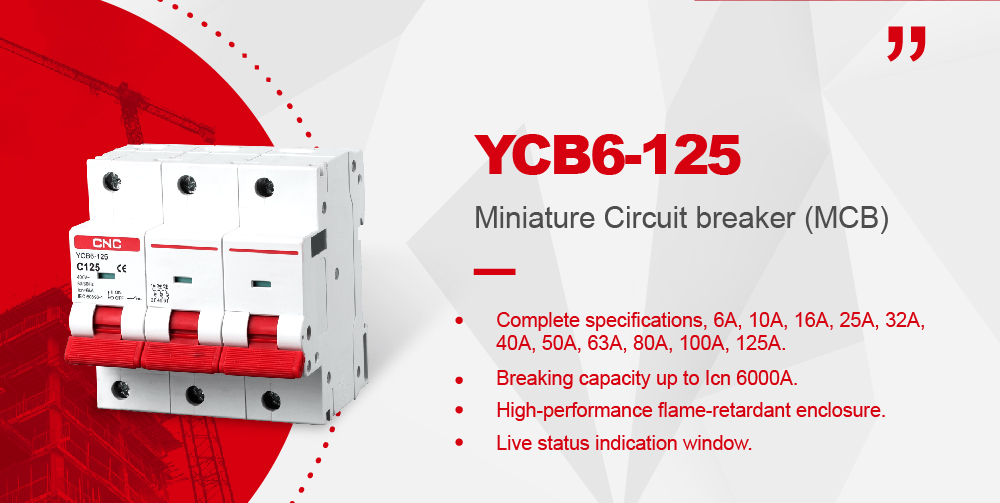 YCB6 125A MCB Breaker