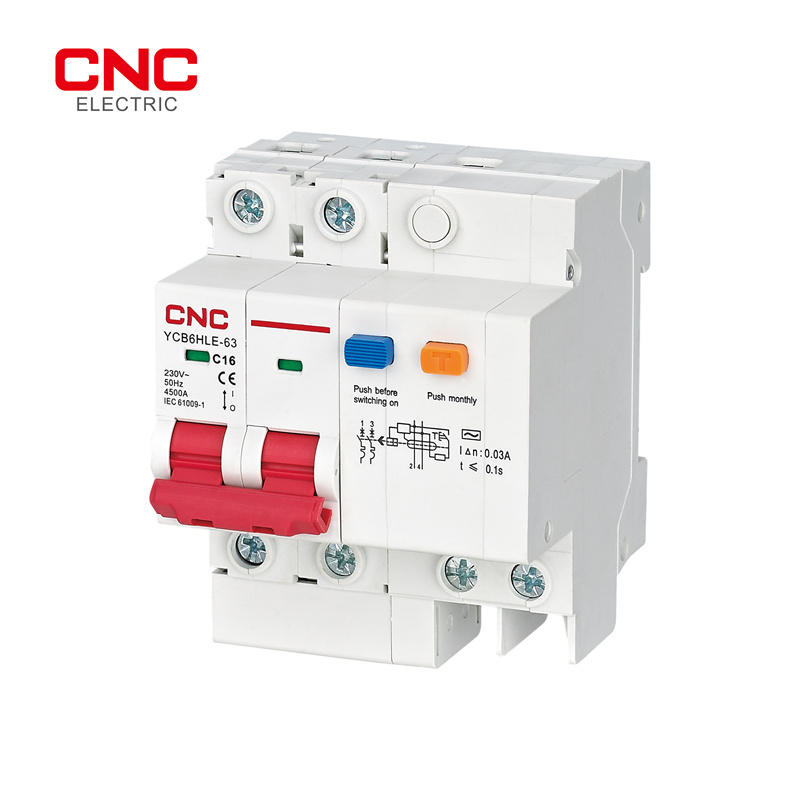 China Best 180a Mccb Company –  YCB6HLE-63 RCBO Electronic – CNC Electric