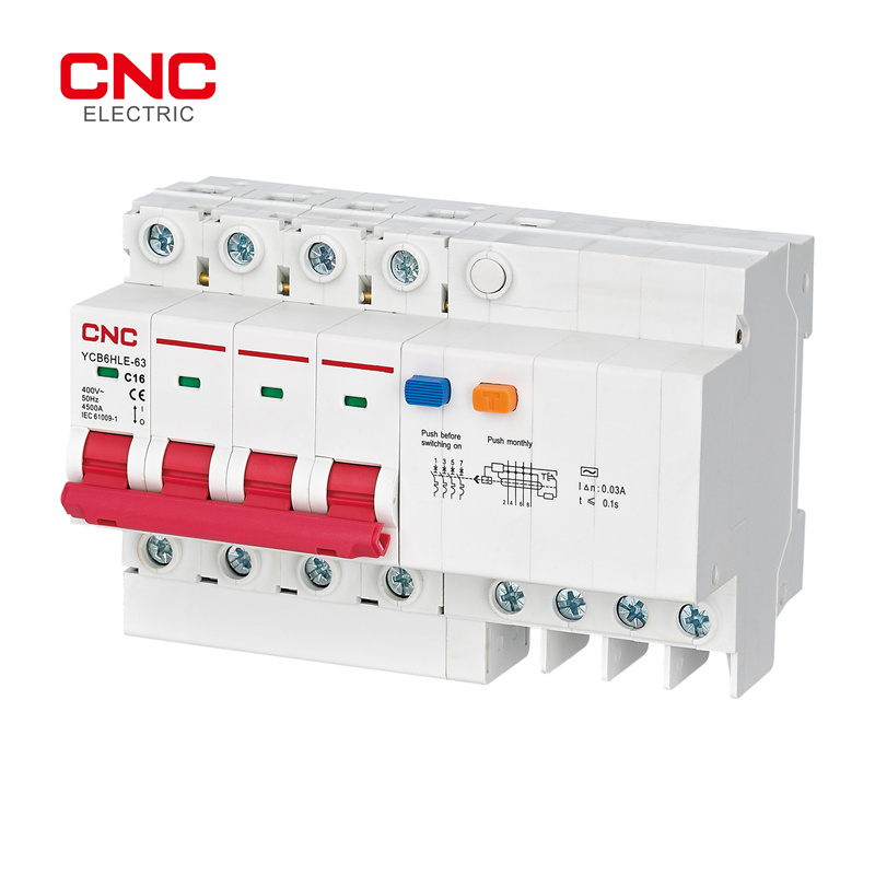 China Best 200a Mccb Company – 
 YCB6HLE-63 RCBO Electronic – CNC Electric