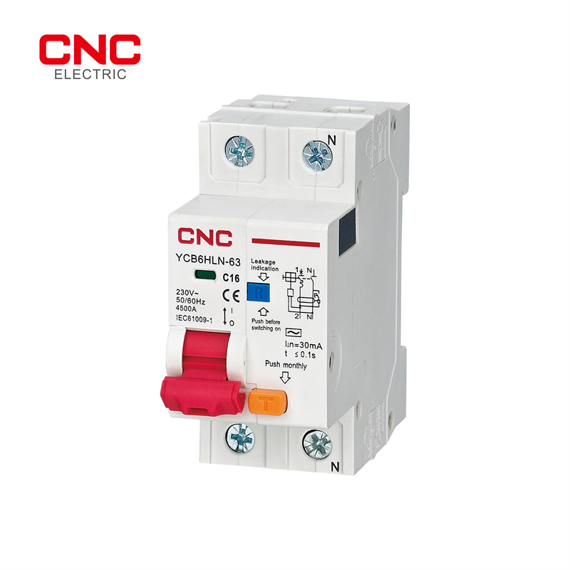 China Best 800amp Mccb Factory –  YCB6HLN-63 RCBO Electronic – CNC Electric