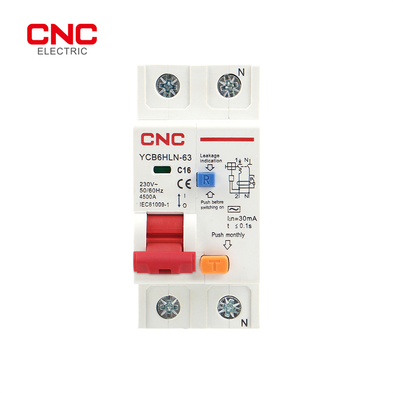 China Best 800amp Mccb Factory –  YCB6HLN-63 RCBO Electronic – CNC Electric