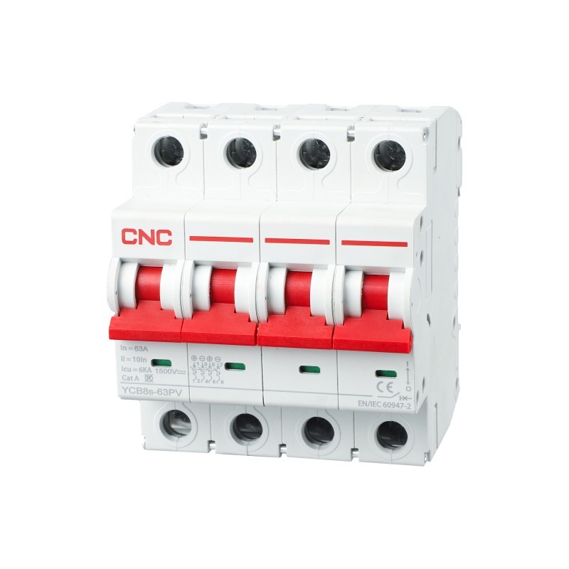 YCB8s-63PV DC MCB (polarity)Photovoltaic Miniature Circuit Breaker