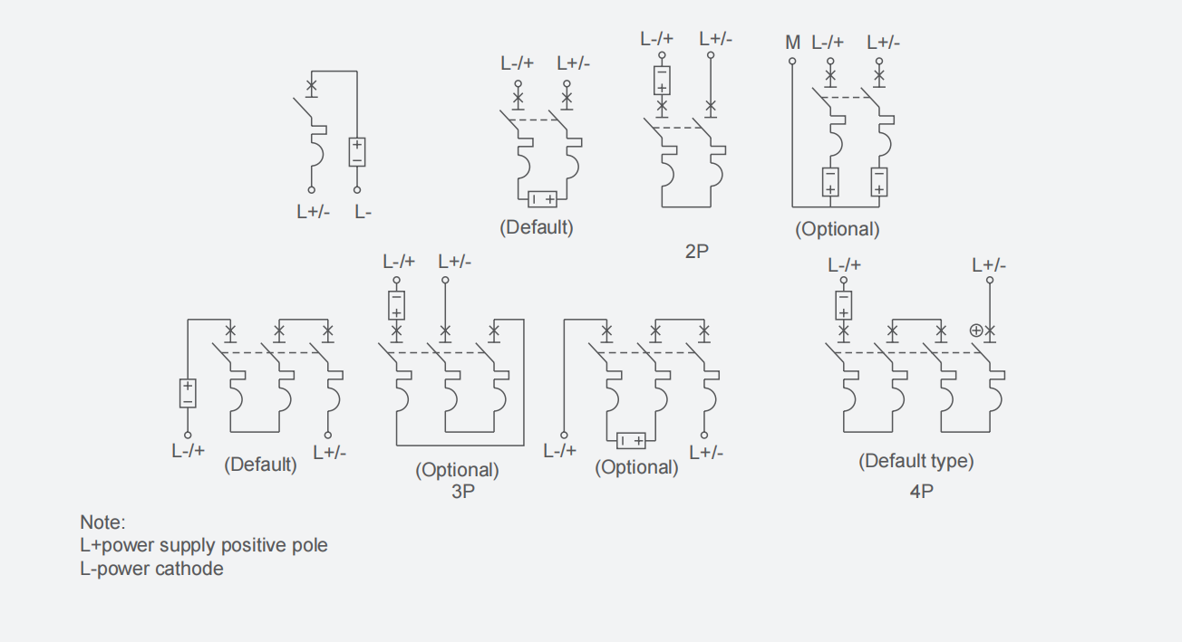 Ycb8s, 63pvn DC McB photovoltaic minimature circuitu Breaker Wiring Diagram