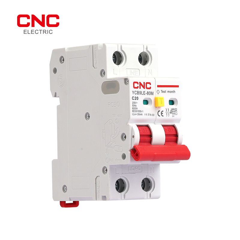 China Best 3 Phase Starter Factories – 
 YCB9LE-80M RCBO Electronic – CNC Electric