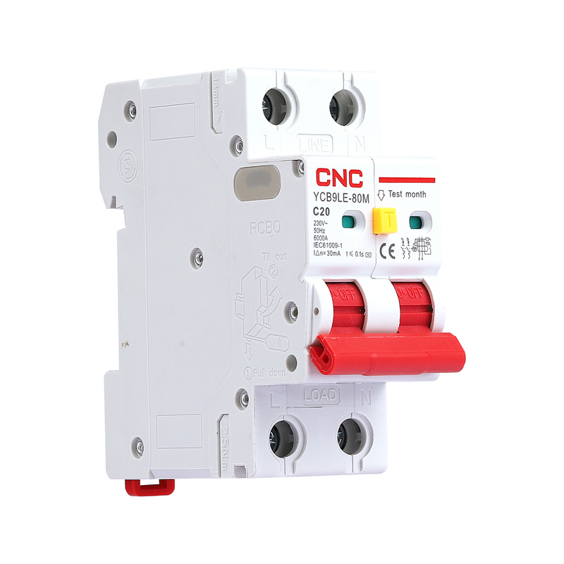 China Best Mccb Factory –  YCB9LE-80M RCBO Electronic – CNC Electric