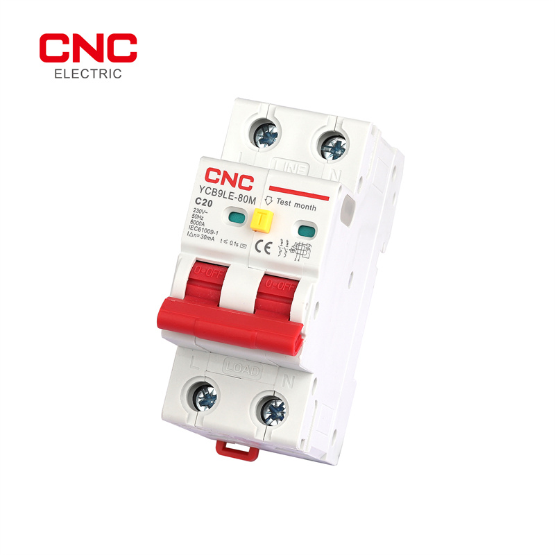 China Best In Wall Zigbee Switch Company – 
 YCB9LE-80M RCBO Electronic – CNC Electric