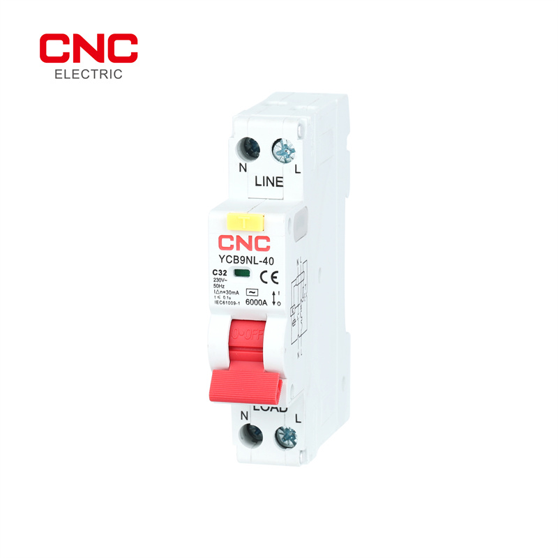 China Best Mccb 32 Amp 2 Pole Factories – 
 YCB9NL-40 RCBO Electronic – CNC Electric