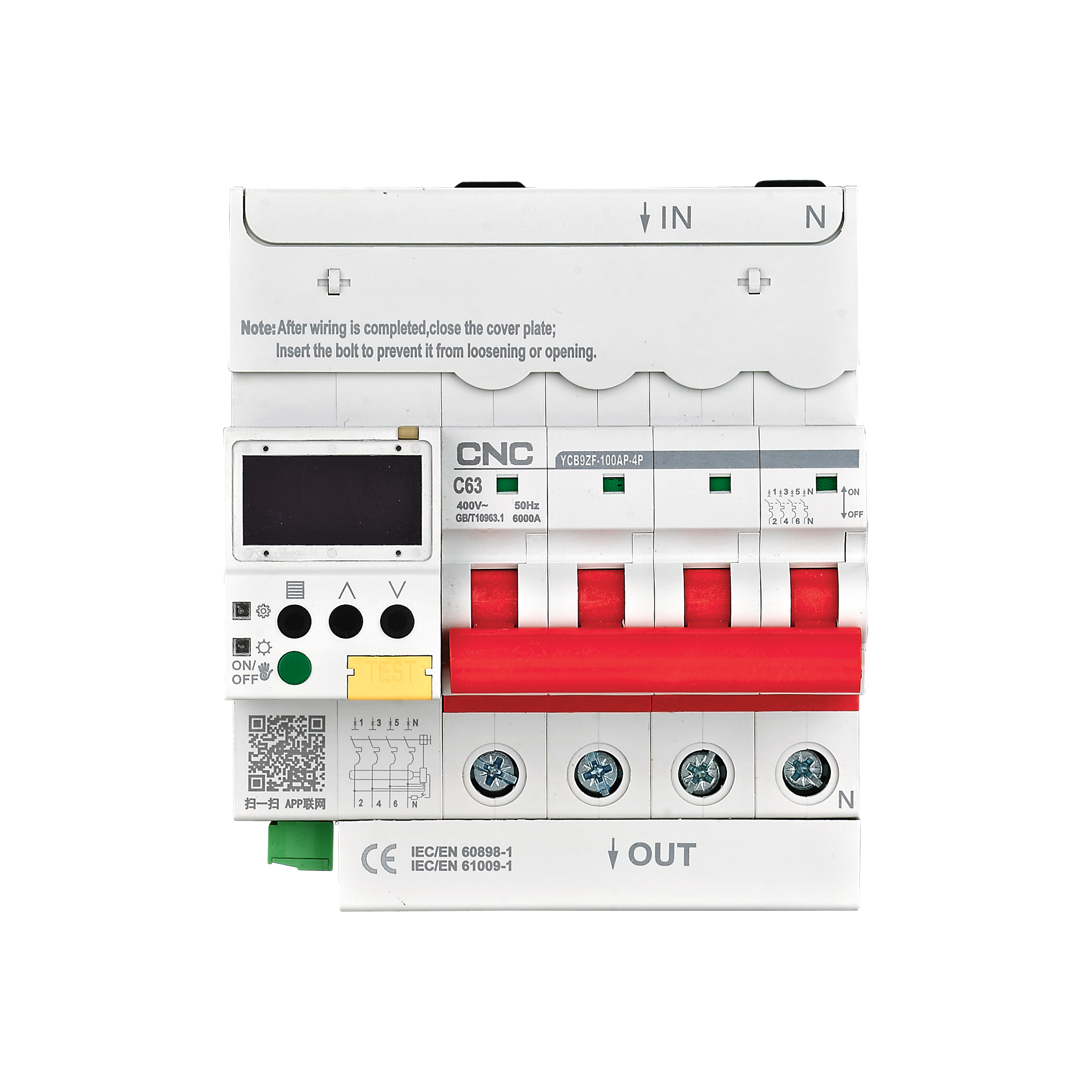 63A MCB WiFi Smart Circuit Breaker