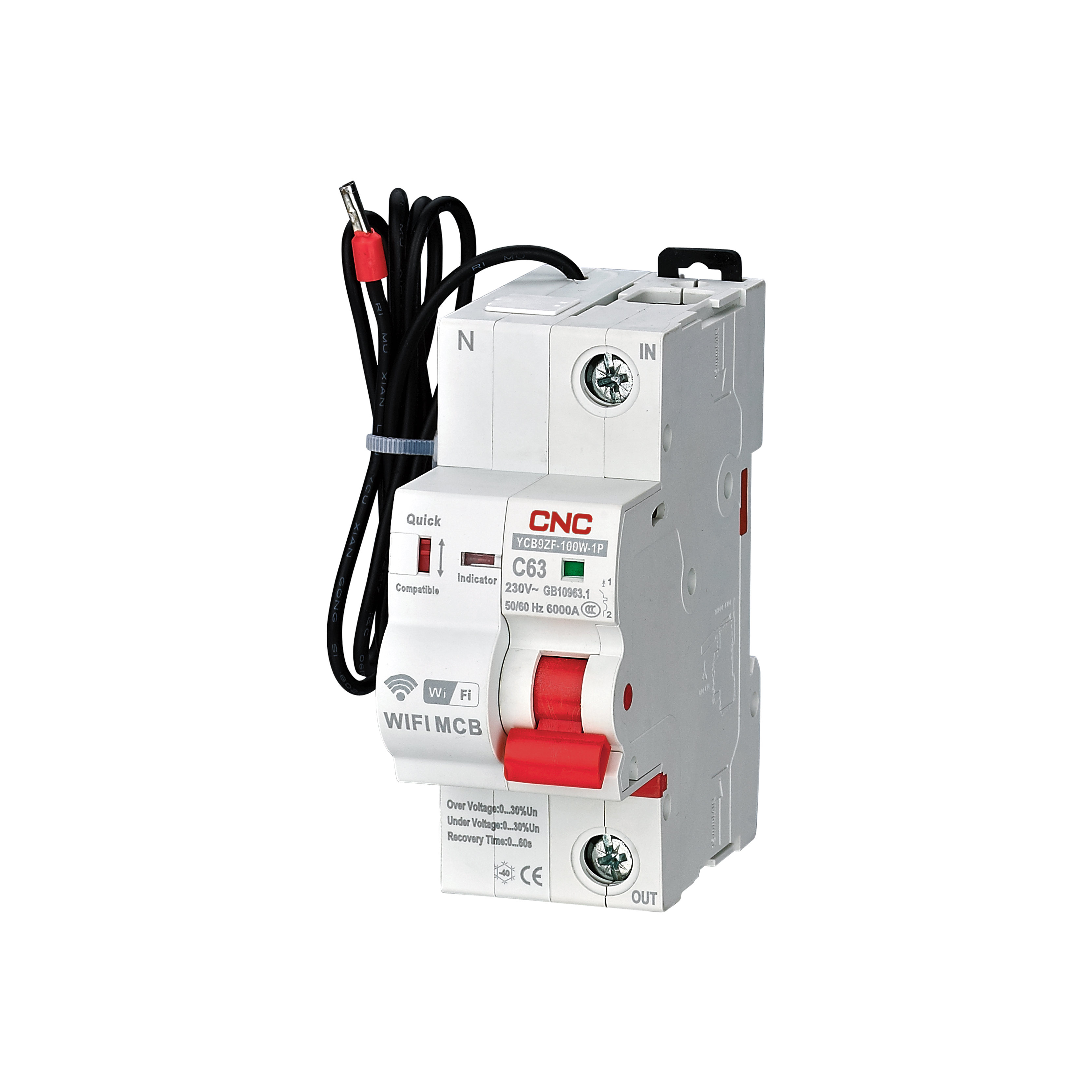 YCB9ZF-100W Smart Circuit Breaker