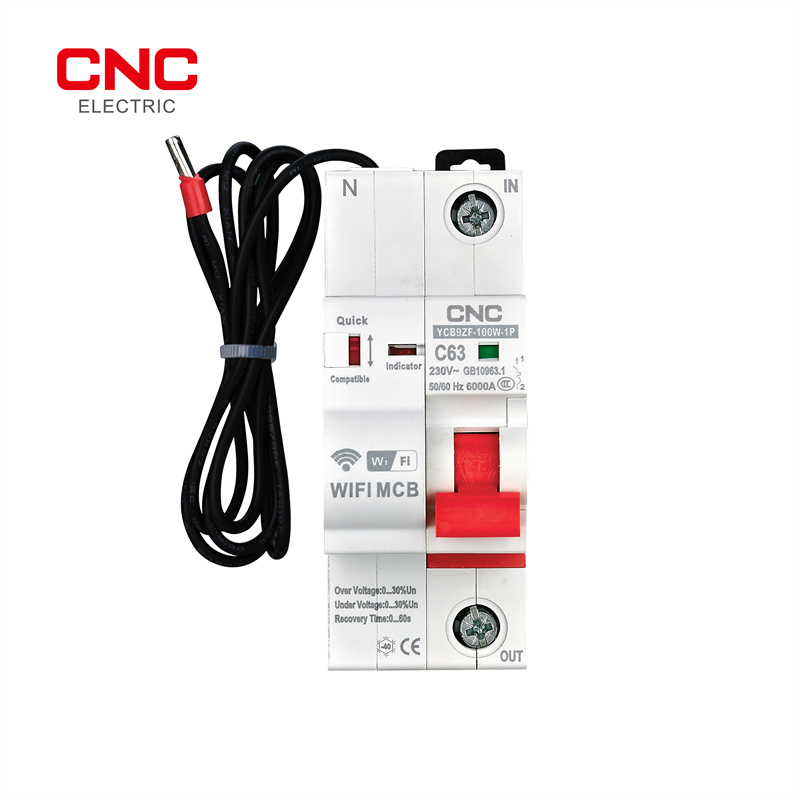 China Best 250a Tpn Mccb Factories – 
 YCB9ZF-100AP,100W Smart Circuit Breaker – CNC Electric