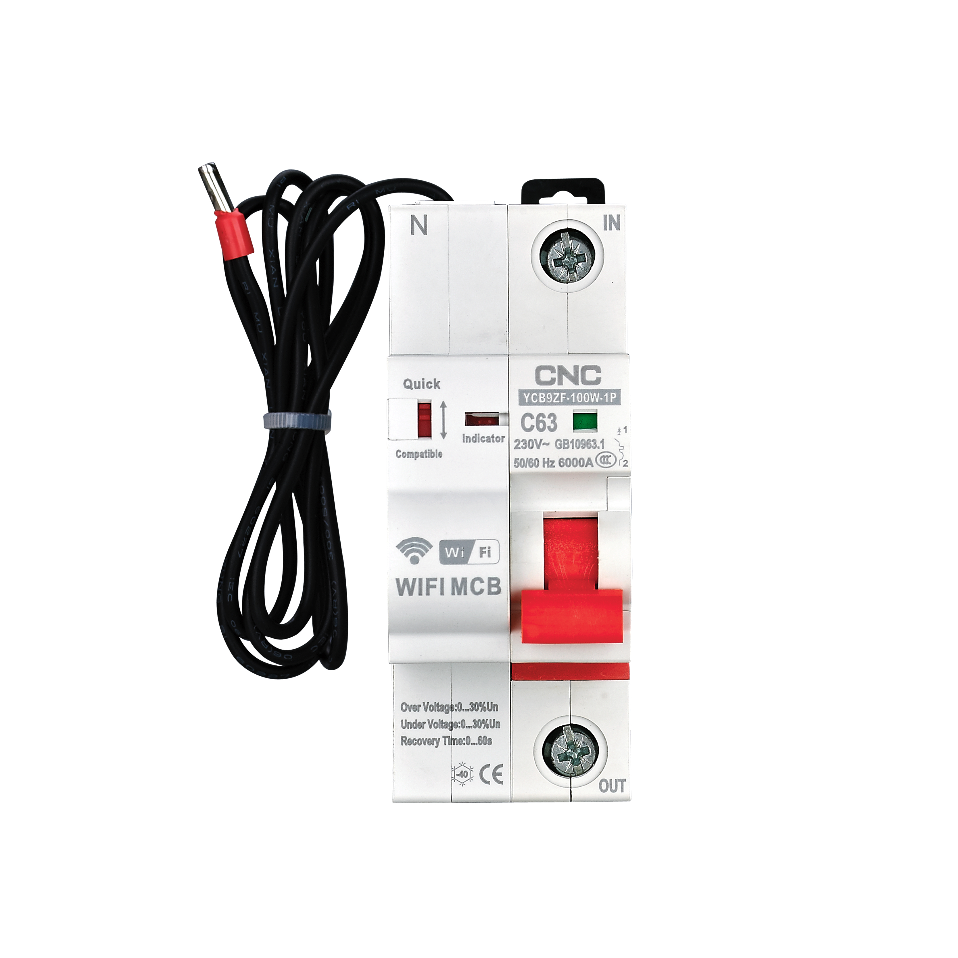 YCB9ZF-100W Smart Circuit Breaker