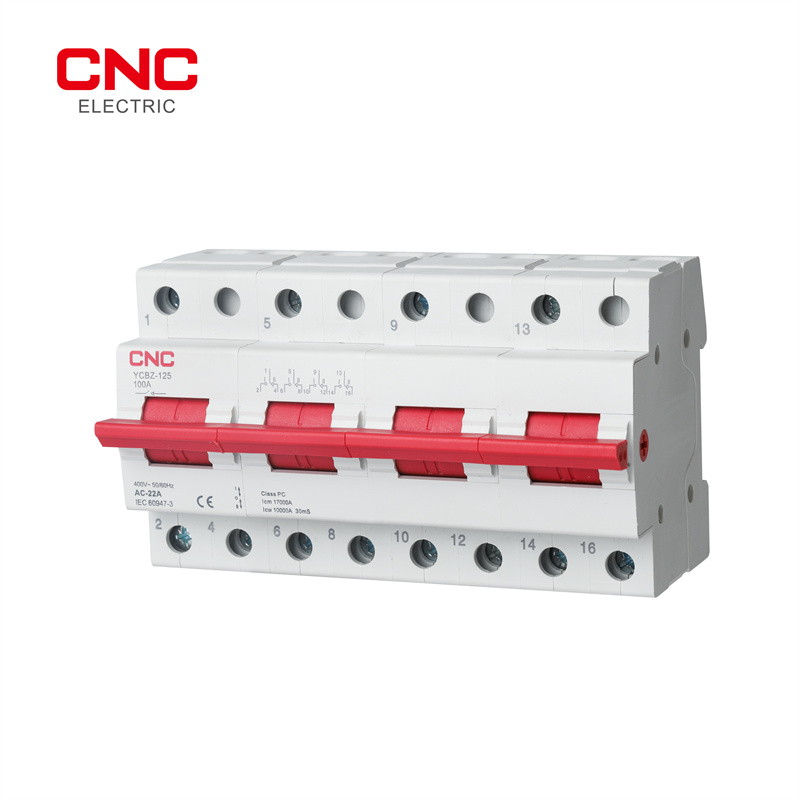 China Best 3 Phase Mccb 80amp Factory –  YCBZ-125 Change-over Switch – CNC Electric