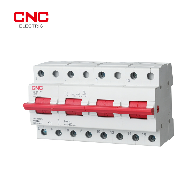 China Best 220v Relay Companies –  YCBZ-125 Change-over Switch – CNC Electric