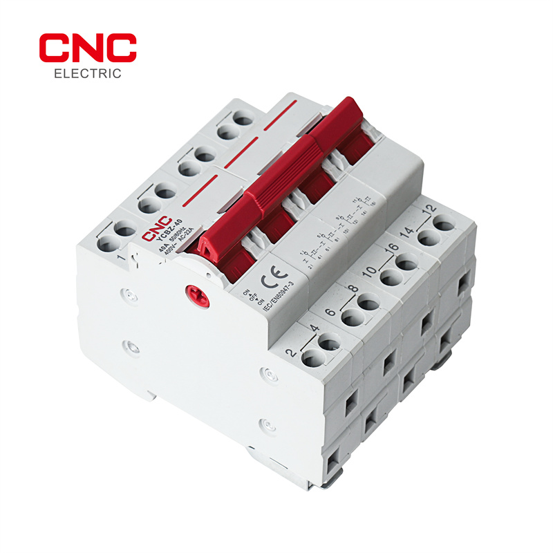 China Best Decorative Wall Switches Factories –  YCBZ-40 Change-over Switch – CNC Electric