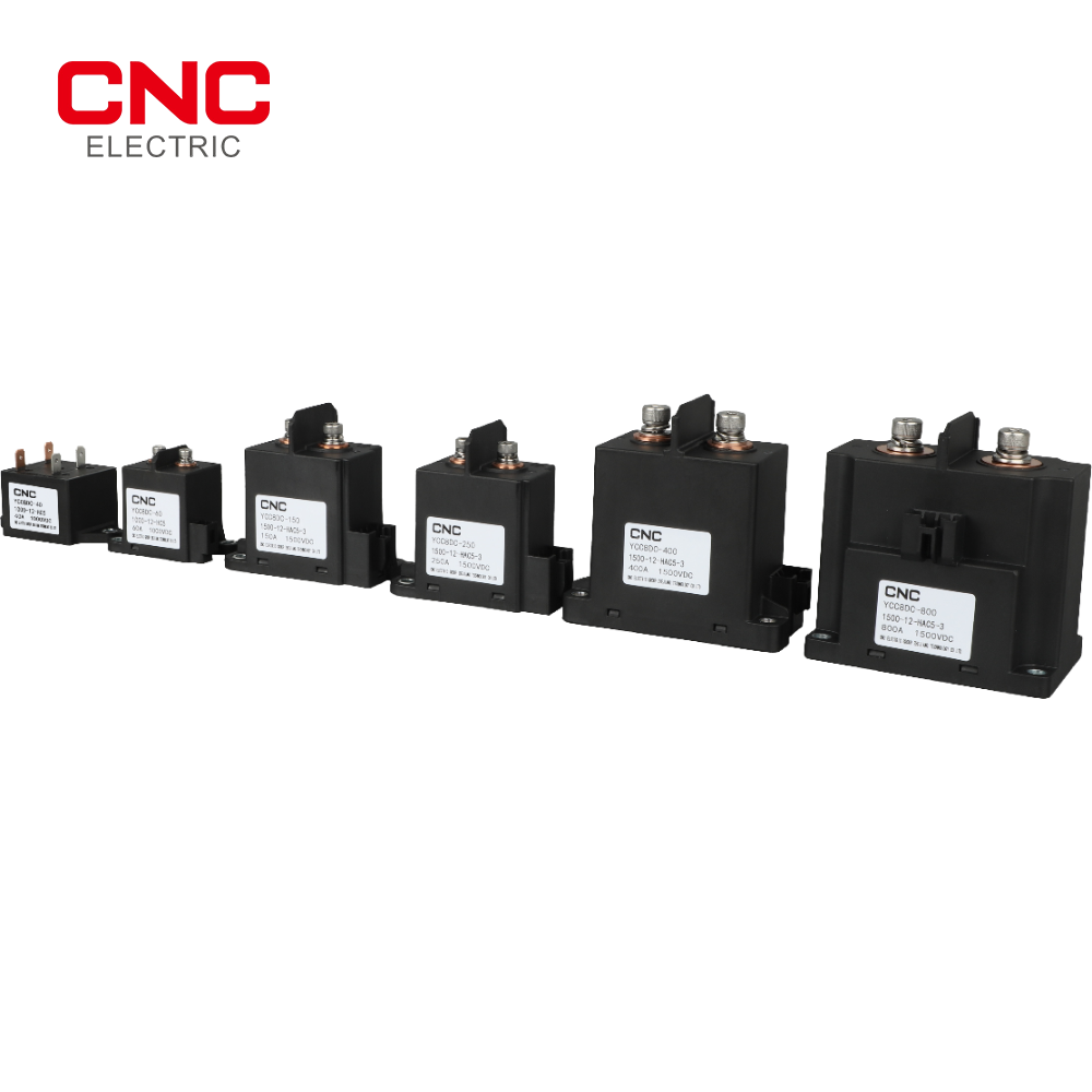 Contactor DC de alto voltaje de la serie YCC8DC