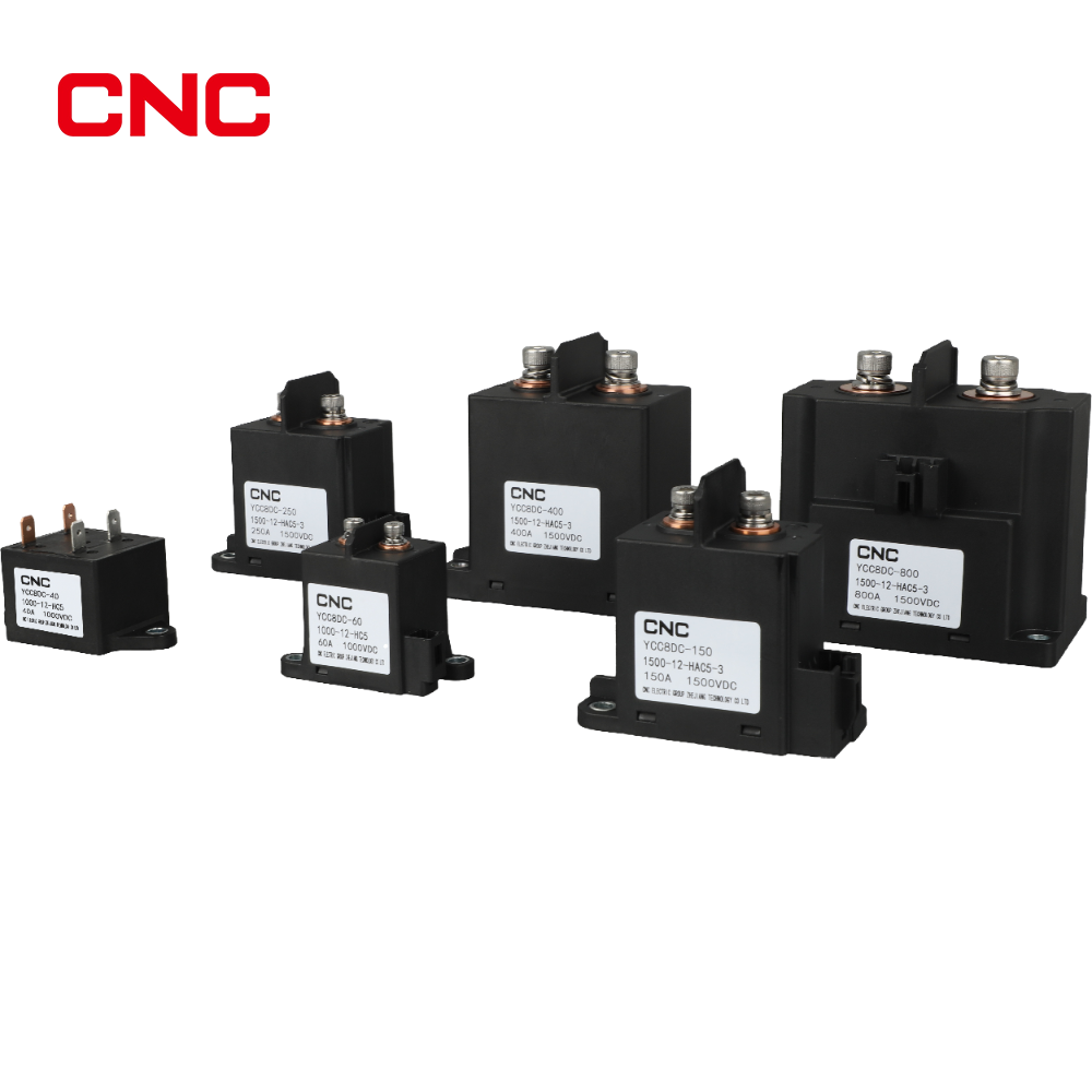 Contactor DC de alto voltaje de la serie YCC8DC