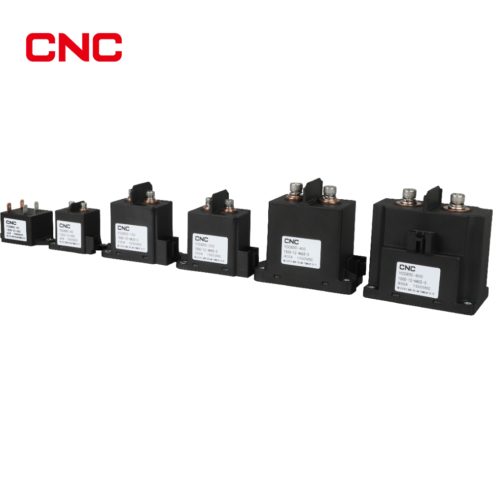 Contactor DC de alto voltaje de la serie YCC8DC