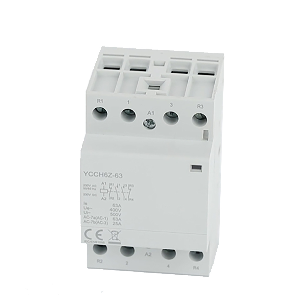 YCCH6Z AC/DC Coil Modular Contactor