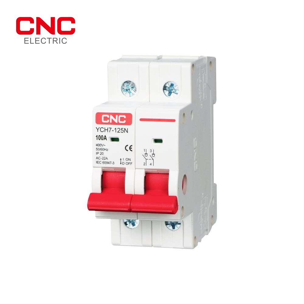 YCH7-125 ac dual battery electrical  Isolation switch for air conditioner