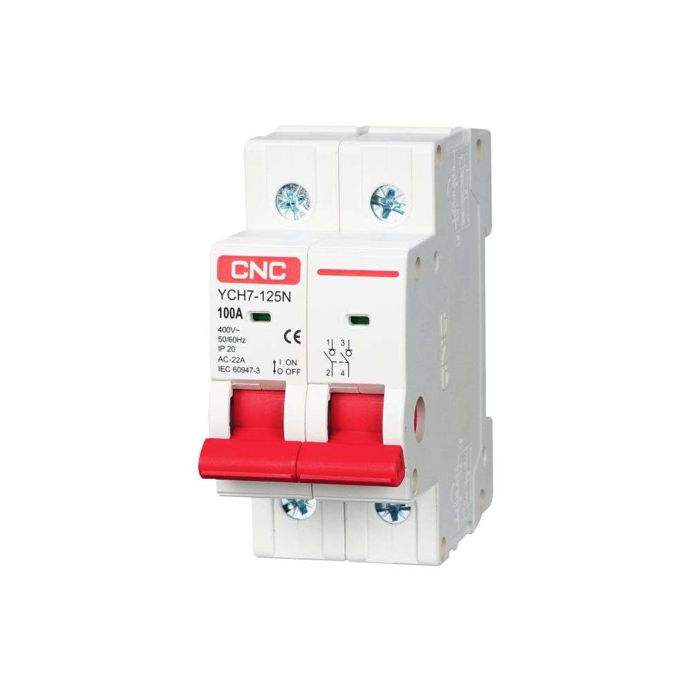 YCH7-125 ac dual battery electrical  Isolation switch for air conditioner