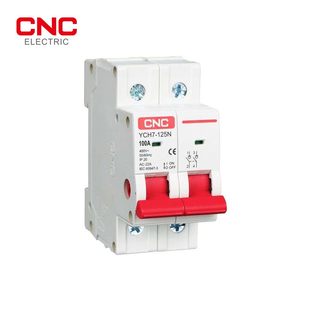 YCH7-125 ac dual battery electrical  Isolation switch for air conditioner