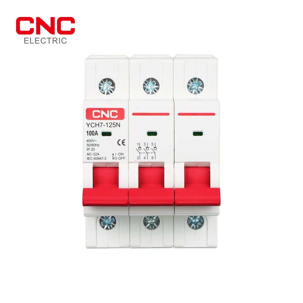 YCH7-125 ac dual battery electrical  Isolation switch for air conditioner