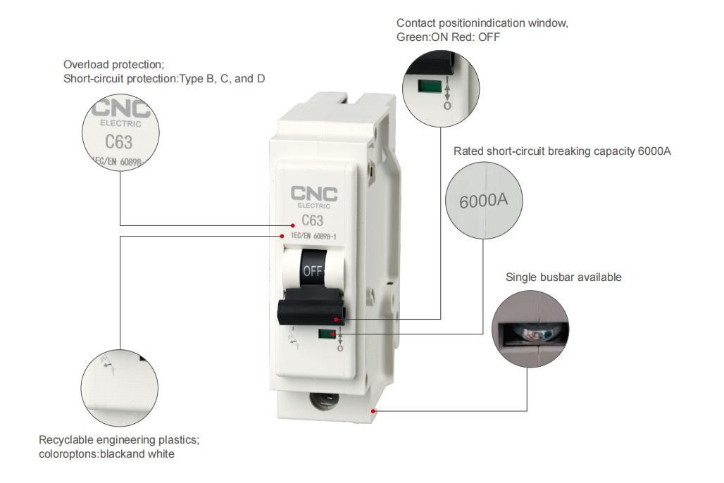 YCLP Plug-in Circuit Breaker Product details