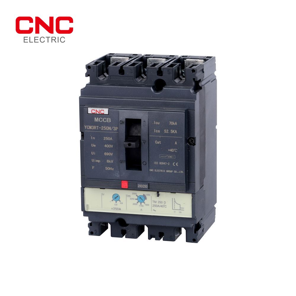 YCM3RT Overload and short circuit adjustable Molded Case Circuit Breaker