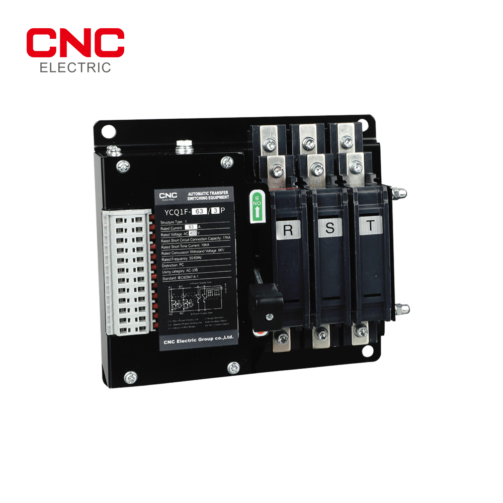 YCQ1F series excitation type Automatic Transfer Switch (ATS)