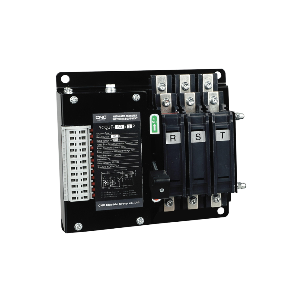 YCQ1F series excitation type Automatic Transfer Switch (ATS)