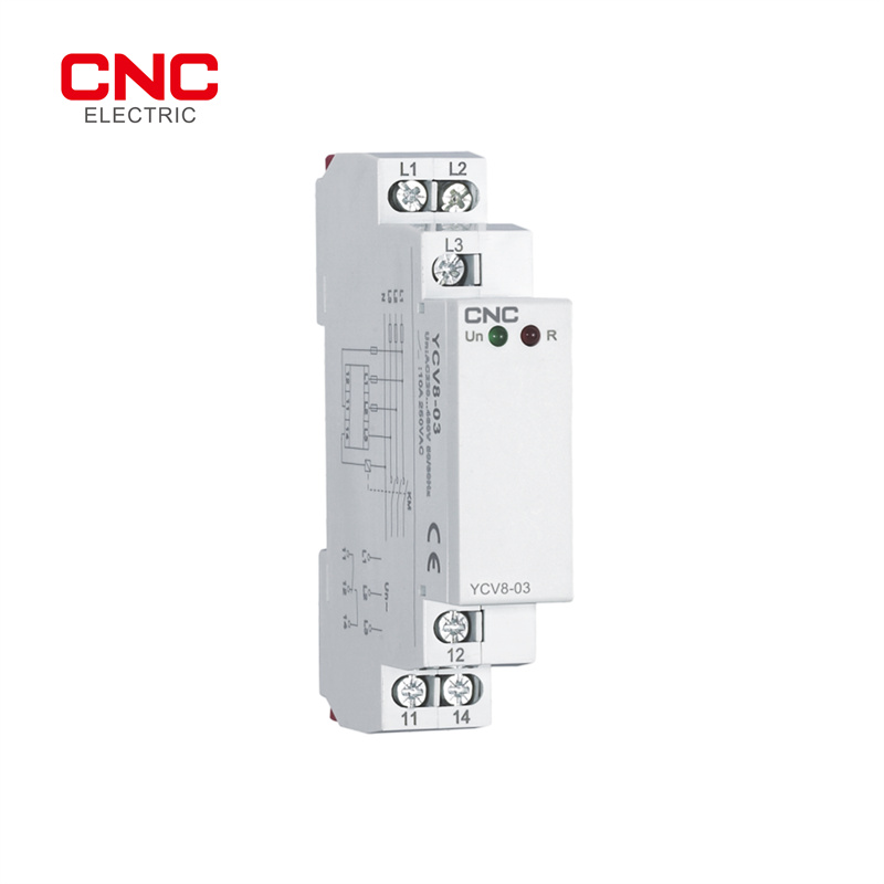 China Best 1p Rcbo Company – 
 YCV8 Voltage Relay – CNC Electric