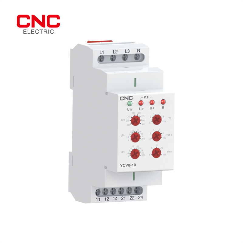 China Best 12v Transformer Factory – 
 YCV8 Voltage Relay – CNC Electric