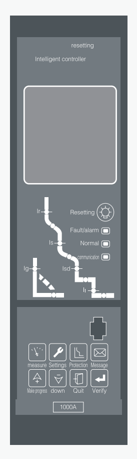 YCW9X Integrated Circuit Breake -ohjaimen paneelikaavio3