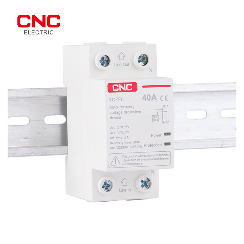 China Best 63 Rcbo Factories – 
 YCZF6 Self-recovery Overvoltage and Undervoltage Protector – CNC Electric