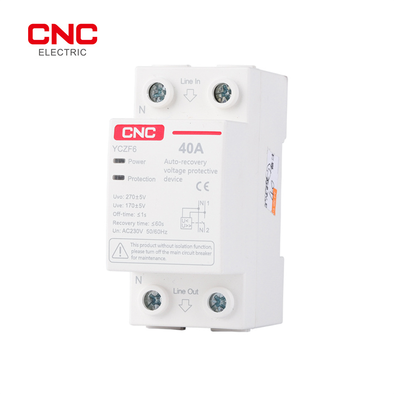 China Best 3p 75a Contactor Companies – 
 YCZF6 Self-recovery Overvoltage and Undervoltage Protector – CNC Electric