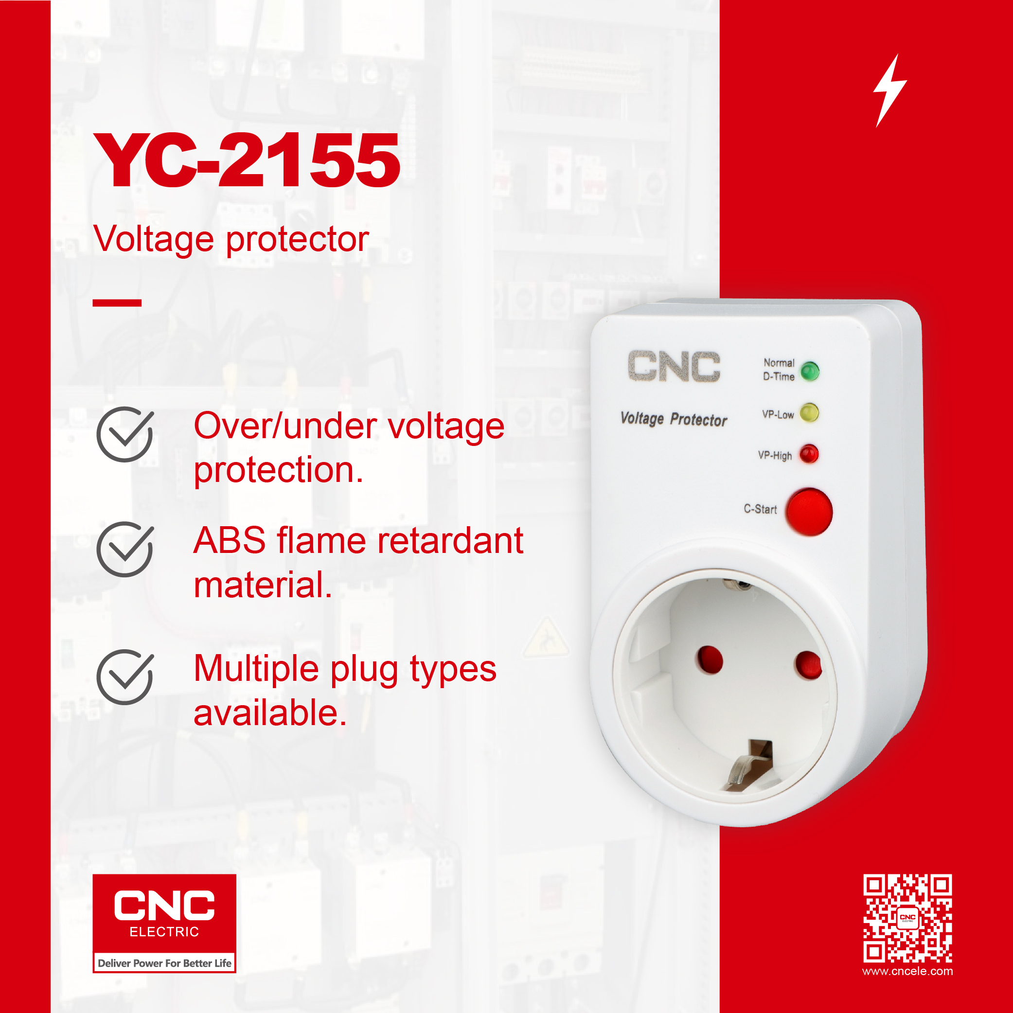 CNC | YC-2155 Voltage Protector