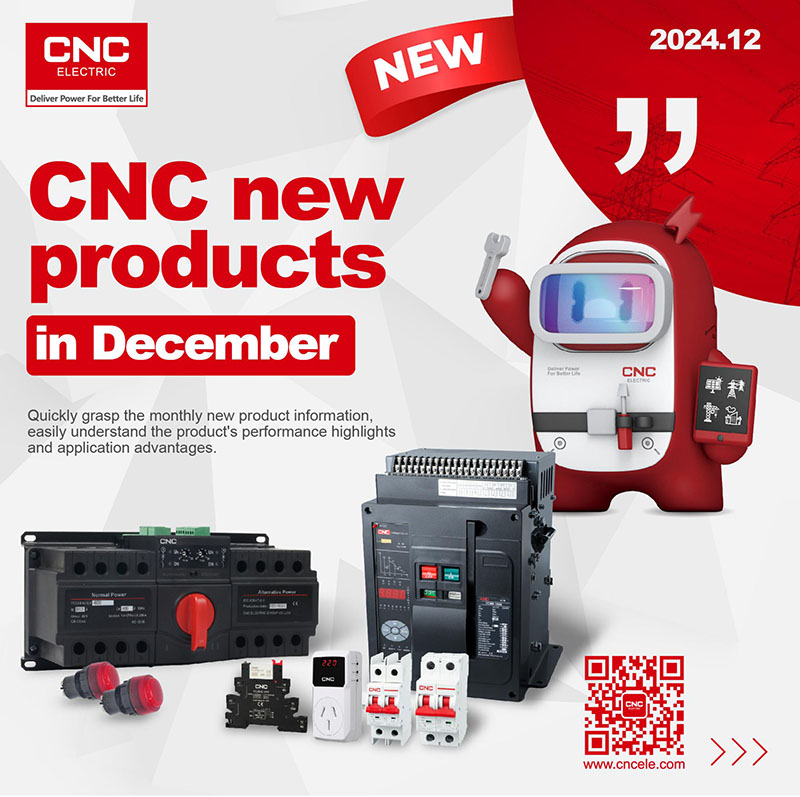 CnC | CNC Electric E wehe i nā huahana hou i nā huahana i loko o Dekemaba