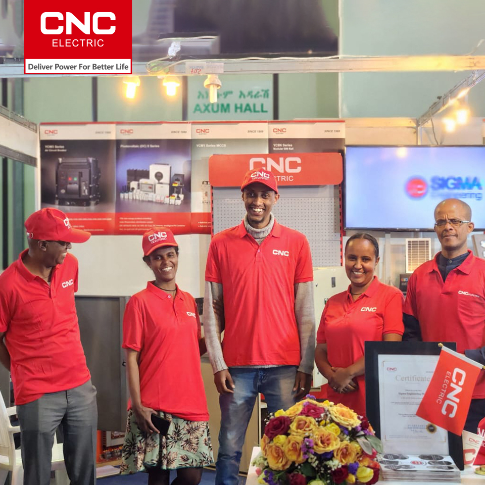 CNC |  Represented by our Ethiopian agent in the 4th Ethiopia Electricity Exhibition (3E)